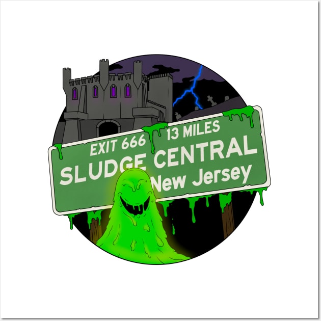 Sludge Central Halloween Wall Art by Sludge Central